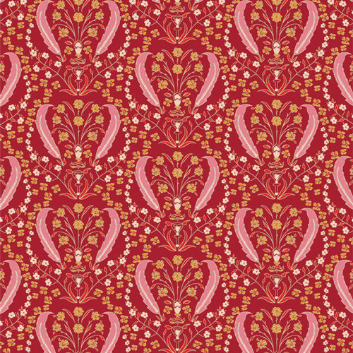Timeless Dream Poppy Fairview Avenue by Bari J. Art Gallery Fabric