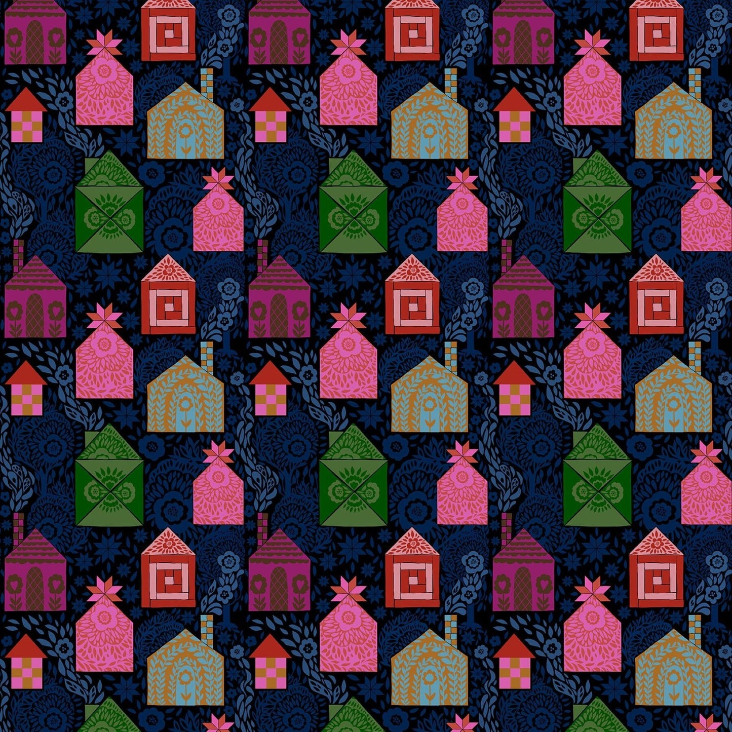 Allegory Storybook Dark Anna Marie Textiles