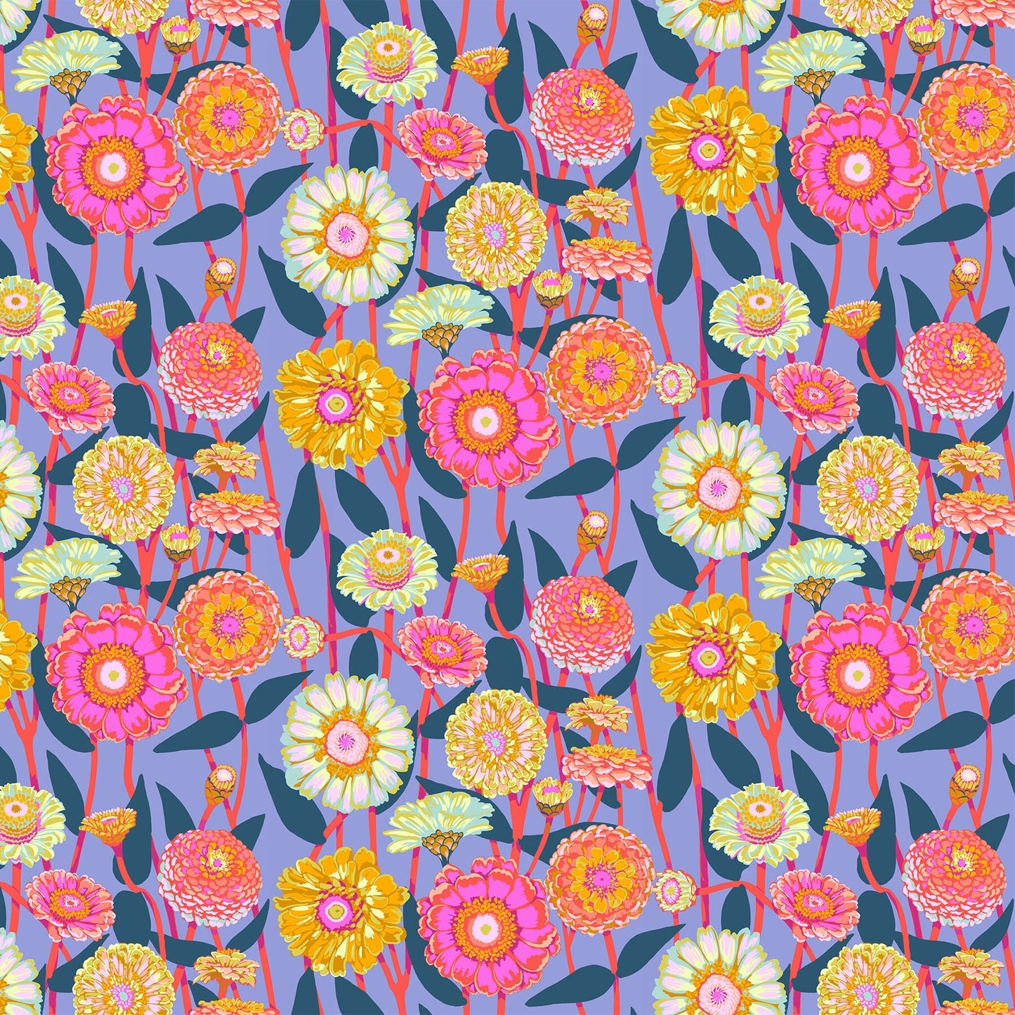 Jumpstart Zinnia Show Glow Anna Marie Textiles