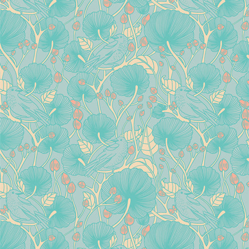 Hidden Harmony Daybreak by Katie O’Shea Art Gallery Fabric