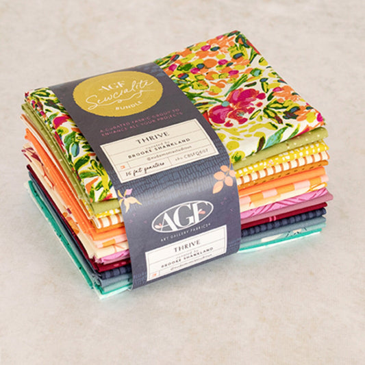 Sewcialites 16 Fat Quarter Bundle in Thrive Art Gallery Fabrics