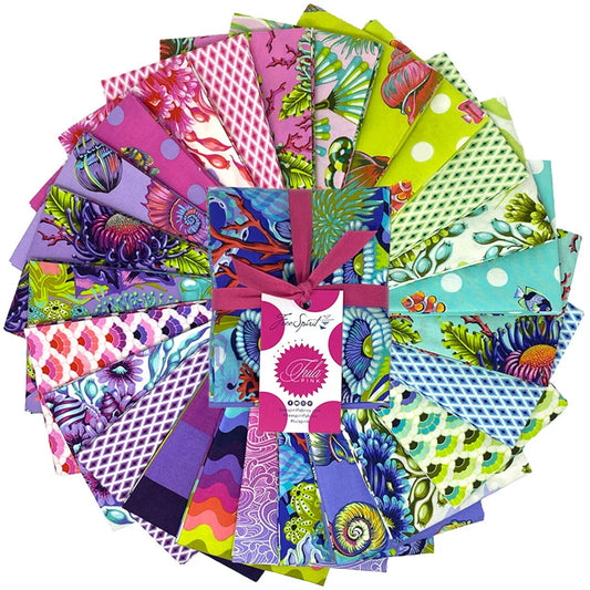 Tula Pink Floral Reef 25 Fat Quarter Bundle