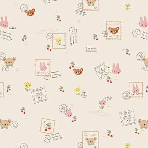 Air Mail Minimo by Amy Sinibaldi Art Gallery Fabric