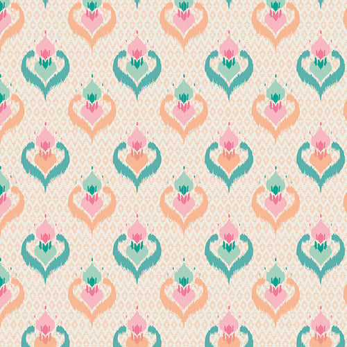 Ikat Dream Paradise Garden by Patty Basemi Art Gallery Fabric