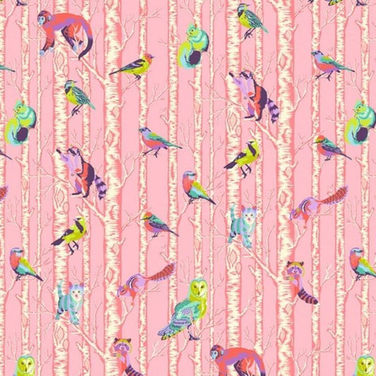 Full Moon Forest II Family Tree Honey Tula Pink Fabric