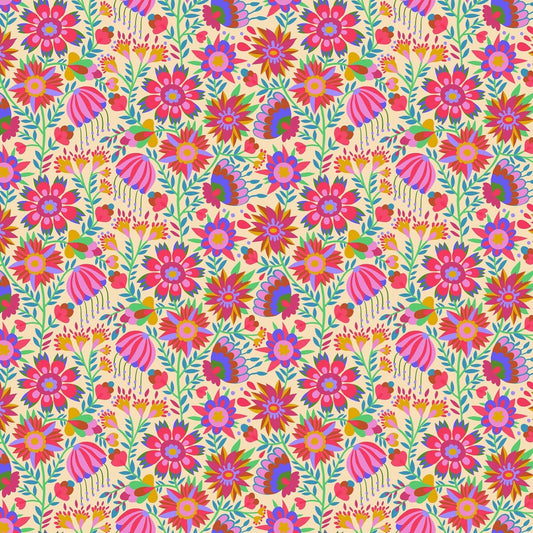 Allegory Charmed Cream Anna Marie Textiles
