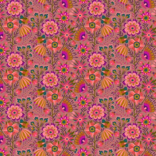Allegory Charmed Rose Anna Marie Textiles