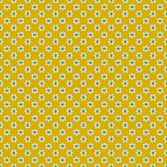 Allegory Stamped Golden Anna Marie Textiles