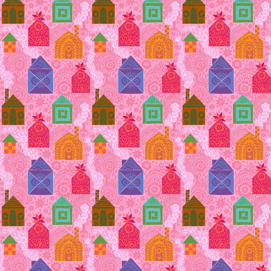 Allegory Storybook Bubblegum Anna Marie Textiles