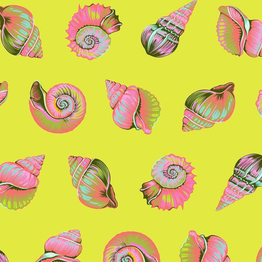 Floral Reef Lil Shelly Seagrass Tula Pink Fabric