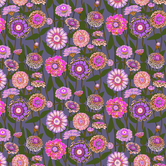 Jumpstart Zinnia Show Mauve Anna Marie Textiles