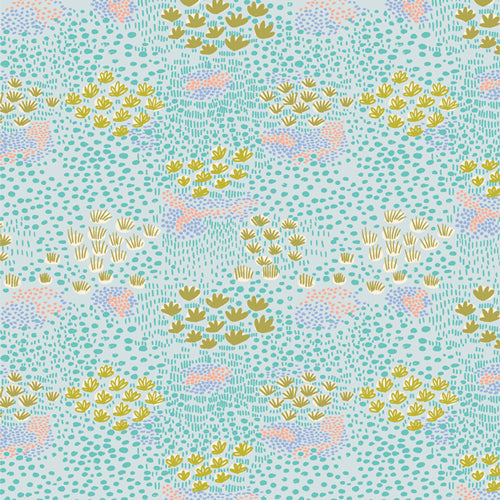 Petal Reflections Daybreak by Katie O’Shea Art Gallery Fabric